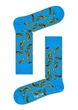 Набор женских носков прикольных высоких хлопковых Happy Socks 194846 36/40 5 пары Синий (2200005145050) - изображение 3