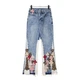Джинси CHROME HEARTS x Gallery Dept Blue Denim Cross Patch 36 - изображение 1