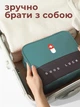 Аптечка органайзер домашняя для лекарств дорожная сумка медицинская VMHouse компактная переносная для хранения бадов контейнер полиэстер зеленый (0073-0003) - изображение 7