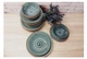 Столовый сервиз OMS TULU фарфор 6 персон 24 шт. Spiral Grey-Blue (серо-голубой) - изображение 3