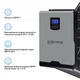 Автономный инвертор Solarverse Ampere 3kW 24V 1 MPPT 220V Однофазный (SV3024A) - изображение 4