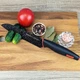 Ніж Santoku з покриттям Milano BOLLIRE - зображення 3