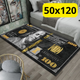 Стильний та зносостійкий килим для дому "100 доларів" 50х120 KT7001753 - зображення 1