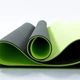 Коврик для йоги и фитнеса TPE (йога мат, каремат спортивный) OSPORT Yoga ECO Pro 6мм (FI-0076) Черно-салатовый - изображение 6