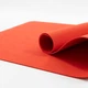 Коврик для йоги и фитнеса EVA (йога мат, каремат спортивный) 120х60 см OSPORT Yoga Pro Mini 3мм (OF-0243) Красный - изображение 2