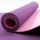 Килимок для йоги та фітнесу TPE (йога мат, каремат спортивний) OSPORT Yoga ECO Pro 6мм (FI-0076) Фіолетово-рожевий - зображення 3