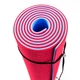 Коврик для йоги и фитнеса TPE (йога мат, каремат спортивный) OSPORT Yoga ECO Pro 6мм (FI-0076) Красно-голубой - изображение 8