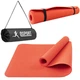 Коврик для йоги и фитнеса + чехол (йога мат, каремат спортивный) OSPORT Yoga Pro 3мм (OF-0089) Красный - изображение 1