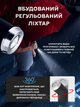 Зонт автомат зонтик с LED фонариком светоотражающей лентой 10 спиц складной компактный ветрозащитный зонты с прочным механизмом антиветер мужской женский автоматический удобный от дождя для сумки путешествий дороги прогулок дорожный красный 3DTOYSLAMP - изображение 12