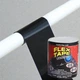 Надміцна стрічка скотч FLEX TAPE водонепроникна 10 см чорна - зображення 4