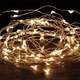 Гирлянда светодиодная нить на батарейках Роса 20 LED теплый желтый свет 3 м (MX-00008927) - изображение 1