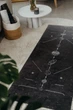 Килимок для йоги та фітнеса Lita Space Energy Black з натурального каучуку та мікрофібри | Travel-версія, 1830х610х1,5 мм | Yoga mat - изображение 10