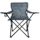 Туристичне крісло Vilde 489279 розкладне Темно-сірий (5904316470692) - зображення 2