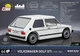 Klocki konstrukcyjne Cobi Action Town Volkswagen Golf GTI 1976-1983 1:35 64 elementy COBI-24614 (5902251246143) - obraz 2
