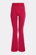 Жіночі безшовні легінси з кльошем від коліна Giulia LEGGINGS FLARED L/XL Bordo-winterberry, легінси з мікрофібри - зображення 2