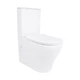 Унитаз напольный Qtap Virgo Ultra Quiet безободковый с сиденьем Soft-close WHITE QT18226092AW - изображение 1