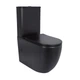 Унитаз напольный Qtap Robin Ultra Quiet безободковый с сиденьем Soft-close MATT BLACK QT13226083AMB - изображение 1