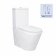 Унитаз напольный Qtap Swan Ultra Quiet с сиденьем Soft-close 640x360x835 мм QT16222182TW White - изображение 1