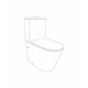 Унитаз напольный Qtap Swan Ultra Quiet с сиденьем Soft-close 640x360x835 мм QT16222182TW White - изображение 2