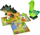 Конструктор Marioinex Block and Steps 3 в 1 Країна динозаврів + Настільна гра 41 елемент QB300-101 (4823037611966) - зображення 5