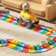 Конструктор-трек гибкий Changeable Track Многофункциональная трасса, 150 деталей, с LED-машинкой и аккумулятором арт. 5952 - изображение 5
