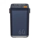 УМБ Павербанк 60000 mAh O2 Project 30W для ноутбука портативна батарея Powerbank Зовнішній акумулятор синій O2 Project (GS994) - зображення 2