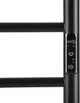 Полотенцесушитель электрический ARDESTO Classik-TR K 770x430х80 мм черный матовый - изображение 4