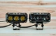 Противотуманные линзованные фары 110W 12-24V два режима (ближний желтый + дальний белый свет) СТГ четкая! - изображение 1