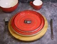 Тарелка обеденная Wilmax Spiral Red WL-669220 / A (28см) - изображение 3