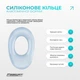 Бандаж (наколенник) EasyFit EF-0079-L ортопедический для коленного сустава с ребрами жесткости и силиконовой вставкой (серый), Размер L - изображение 4