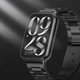 Металлический нержавеющий ремешок Mijobs для Xiaomi Redmi Watch 4 черный 220 мм - изображение 3