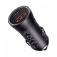 Автомобильное зарядное устройствBaseus Golden Contactor Max Dual Fast Charger Car Charger U+C 60W (CGJM000113) - изображение 2