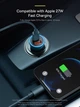 Автомобильное зарядное устройствBaseus Golden Contactor Max Dual Fast Charger Car Charger U+C 60W (CGJM000113) - изображение 5