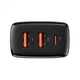 Сетевое зарядное устройство Baseus Compact Quick Charger 2U+C 30W EU Black CCXJ-E01 Блок питания для телефона - изображение 2