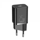 Мережевий зарядний пристрій Baseus Super Si Quick Charger 1C 25W EU чорний (CCSP020101) - зображення 1