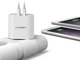 Мережевий зарядний пристрій UGREEN CD104 2xUSB 3.4A білий (20384) - зображення 3