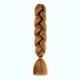 Канекалон Jumbo Braid однотонний молочний шоколад капучіно коса довжина 60 см Вага 100 грам Термостійкий 30# - зображення 1