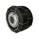 Ланцюг протиковзання 295/60 R22.5 для вантажних авто, спарені (квадратна ланка 8мм) (ціна вказана за 1 шт.) - зображення 1