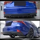 Диффузор заднего бампера (для Base/F-Sport 2016-2020, Карбон) для Lexus IS 2013- гг - изображение 3