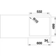 Кухонна мийка Blanco - 524111 SUBLINE 500-IF/A STEELFRAME - зображення 5