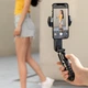 Стабилизатор для смартфона/стедикам RTAKO Q09 Mini Electric Gimbal Stabilizer with AR Detach Black (6975068272314) - изображение 7