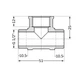 Трійник Thermo Alliance Standart 1/2" ЗВЗ SD41615 - зображення 2