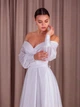 Вечернее белое платье с корсетом для невесты Lolita S/M белый 43449532 - изображение 9