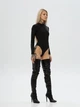 Боди с принтами Керри Черный S TUR WEAR - изображение 6