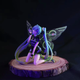Аниме фигурка Hatsune Miku Racing Team Ukyo, Хацуне Мику в велоформе с крылышками, Vocaloid, 12 см (GS970) - изображение 1