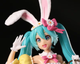 Аниме фигурка Hatsune Miku Пасхальный Кролик 22 см Vocaloid Хацуне Мику PVC Easter Bunny (GS969) - изображение 4