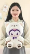 М'яка іграшка Куромі Хеллоу Кітті Kuromi Hello Kitty Sanrio 40 см - зображення 2