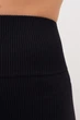 Легінси жіночі спортивні в рубчик з моделювальним швом Giulia LEGGINGS RIB S/M Black, Спортивні лосіни з ефектом, що стягує. - зображення 5