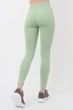 Безшовні легінси жіночі з мікрофібри Giulia LEGGINGS 02 L/XL Green-kohlrabi, спортивні жіночі лосини - зображення 4