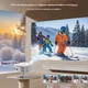 Портативний проектор Salange P92 MAX сертифікований Netflix 600 ANSI 4K Smart Android 13 Ultra HD 1/8GB Netflix домашній кінотеатр - изображение 5